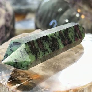 🌸SALE🌸 Ruby And Zoisite DT Crystal Point!